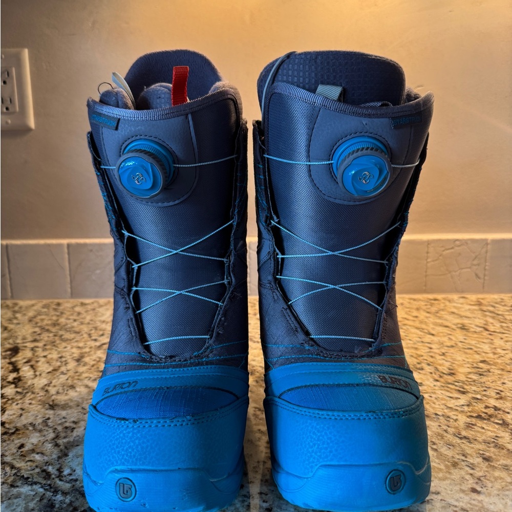 Burton Teal and Gray Snowboard Boots - Picture 3 of 3